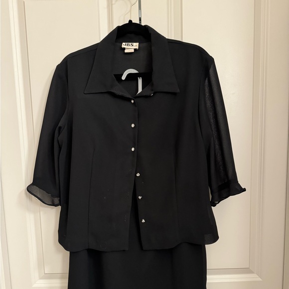 Ladies size 16 Matching Flair lined top and zipper skirt - Picture 2 of 5